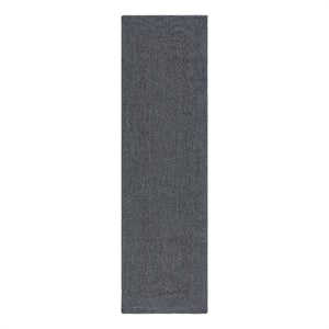 Safavieh Braided 2'-3&quot x 16'-0&quot Hand Woven Rug in Black