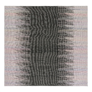 Safavieh Cabo 7'-0&quot x 7'-0&quot Polyester and Cotton Flatweave Rug in Beige / Black