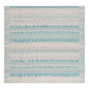 Safavieh Cabo 7'-0&quot x 7'-0&quot Polyester and Cotton Flatweave Rug in Beige / Green