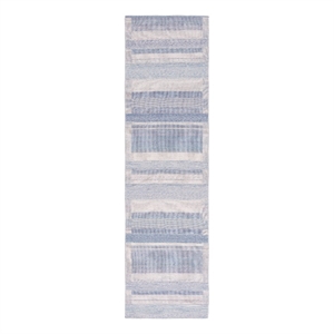 Safavieh Cabo 2'-3&quot x 8'-0&quot Polyester and Cotton Flatweave Rug in Blue / Purple