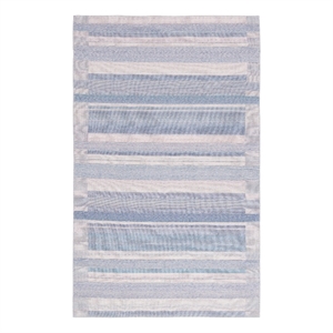 Safavieh Cabo 4'-0&quot x 6'-0&quot Polyester and Cotton Flatweave Rug in Blue / Purple