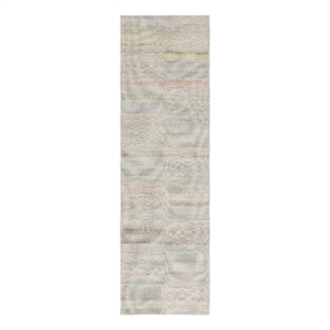 Safavieh Cabo 2'-3&quot x 8'-0&quot Polyester and Cotton Flatweave Rug in Blue / Green