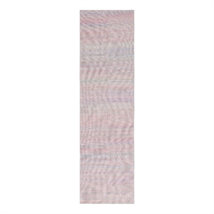 Safavieh Cabo 2'-3&quot x 8'-0&quot Polyester and Cotton Flatweave Rug in Pink / Blue