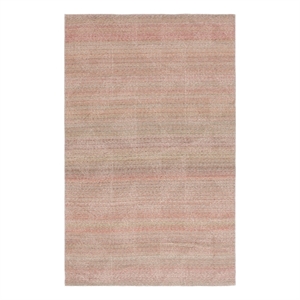 Safavieh Cabo 5'-0&quot x 8'-0&quot Polyester and Cotton Flatweave Rug in Red / Sage
