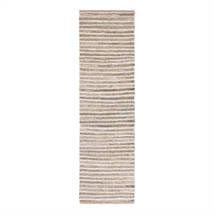 Safavieh Cape Cod 2'-3&quot x 8'-0&quot Jute and Canvas Hand Woven Rug in Natural /Green