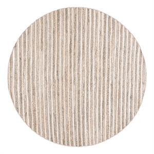 Safavieh Cape Cod 6'-0&quot x 6'-0&quot Jute and Canvas Hand Woven Rug in Natural /Green