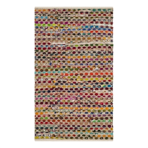 Safavieh Cape Cod 3'-0&quot x 5'-0&quot Jute Hand Woven Rug in Natural / Multi-Color
