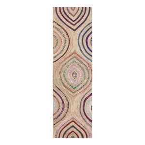 Safavieh Cape Cod 2'-3&quot x 8'-0&quot Jute Hand Woven Rug in Natural / Multi-Color