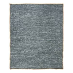 Safavieh Cape Cod 8'-0&quot x 10'-0&quotLeather and Jute Hand Woven Rug in Gray/Natural