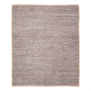 Safavieh Cape Cod 6'-0&quot x 9'-0&quot Leather Hand Woven Rug in Light Gray / Natural
