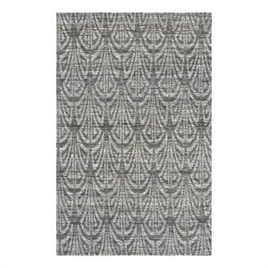 Safavieh Cape Cod6'-0&quot x 9'-0&quotPolyester and Cotton Hand Woven Rug in Slate/Ivory