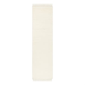 Safavieh Casablanca 2'-3&quot x 8'-0&quot Wool Hand Knotted Rug in Ivory