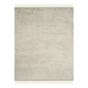 Safavieh Casablanca 8'-0&quot x 10'-0&quot Wool Hand Knotted Rug in Gray