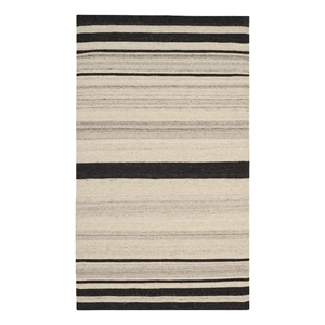 Safavieh Dhurries 3'-0&quot x 5'-0&quot Wool Hand Woven Flat Weave Rug in Natural/Gray