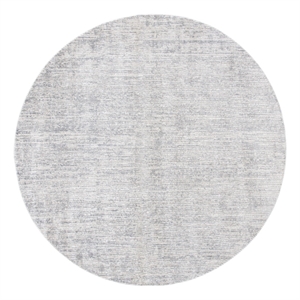 Safavieh Dream 500 6'-7&quot x 6'-7&quot Polyester Power Loomed Rug in Ivory / Gray