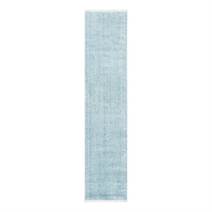 Safavieh Dream 500 2'-0&quot x 8'-0&quot Polyester Power Loomed Rug in Turquoise / Gray