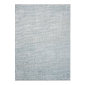 Safavieh Dream 500 4'-0&quot x 6'-0&quot Polyester Power Loomed Rug in Turquoise / Gray