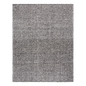 Safavieh Ebony 6'-0&quot x 9'-0&quot Wool and Jute Hand Tufted Rug in Black / Ivory