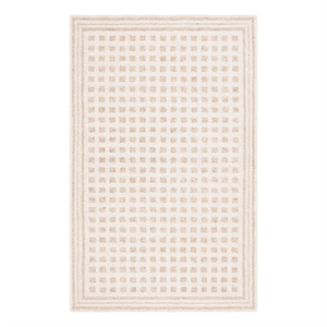 Safavieh Ebony 6'-0&quot x 9'-0&quot Wool and Jute Hand Tufted Rug in Ivory / Beige