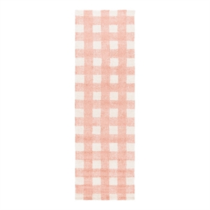 Safavieh Easy Care 2'-3&quot x 8'-0&quot Cotton Hand Woven Rug in Ivory / Rust