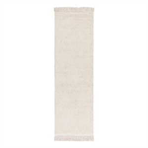 Safavieh Easy Care 2'-3&quot x 8'-0&quot Cotton Hand Woven Rug in Ivory