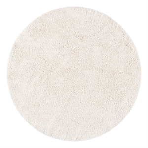 Safavieh Evolution Shag 500 6'-7&quot x 6'-7&quot Jute Power Loomed Rug in Ivory