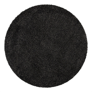 Safavieh Evolution Shag 500 6'-7&quot x 6'-7&quot Jute Power Loomed Rug in Charcoal