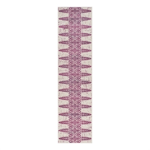 Safavieh Evoke 2'-0&quot x 8'-0&quot Jute and Polyester Power Loomed Rug in Ivory/Fuscia