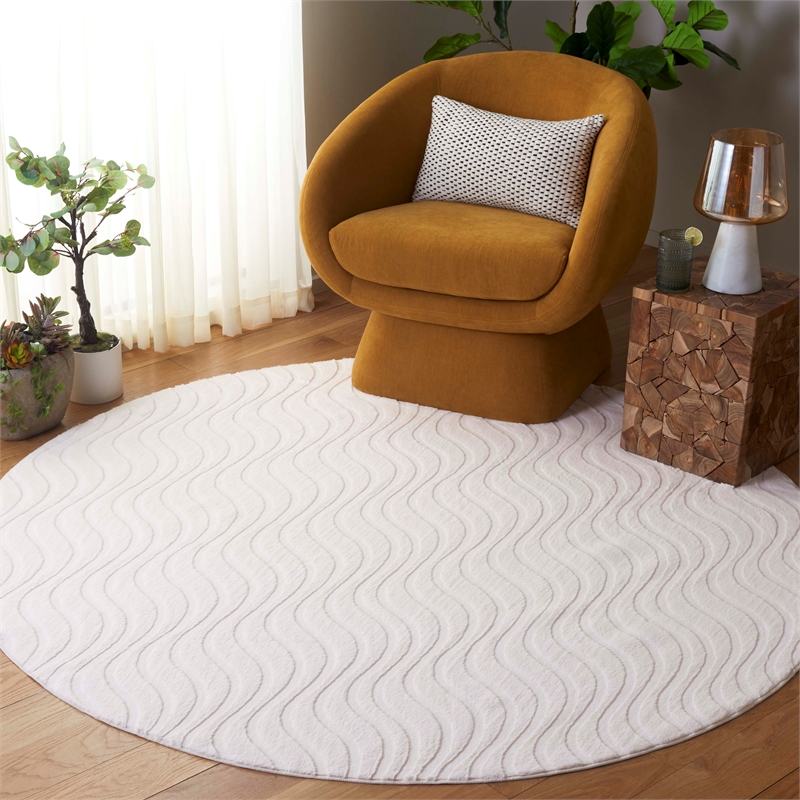 Safavieh Faux Rabbit Fur 800 6'-0