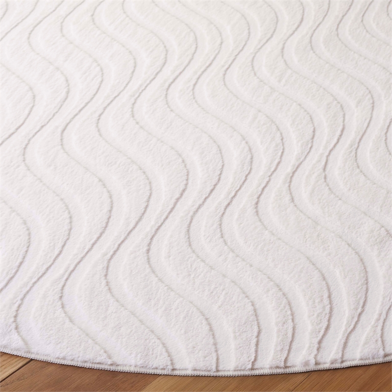 Safavieh Faux Rabbit Fur 800 6'-0