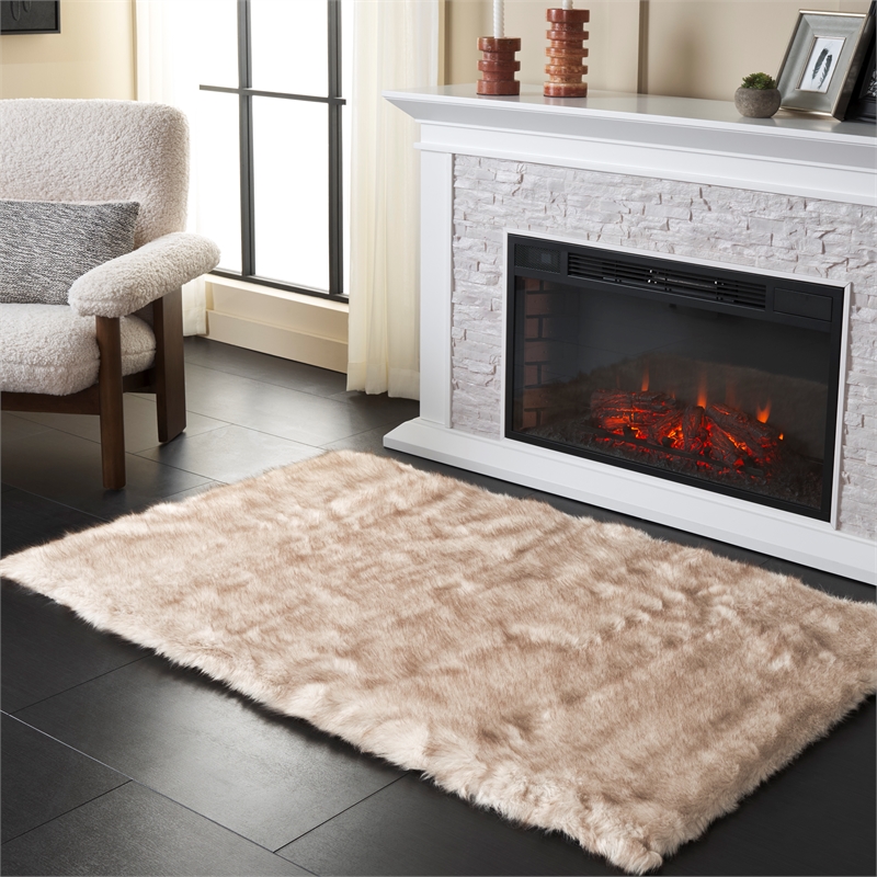 Safavieh Faux Sheep Skin 3'-0