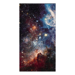 Safavieh Galaxy 2'-7&quot x 5'-0&quot Power Loomed Rug in Purple / Multi-Color