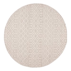Safavieh Global 6'-7&quot x 6'-7&quot Power Loomed Rug in Beige / Ivory