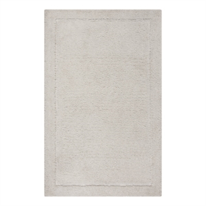 Safavieh Glamour Shag 4'-0&quot x 6'-0&quot Hand Tufted Rug in Ivory