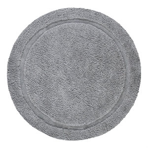 Safavieh Glamour Shag 6'-0&quot x 6'-0&quot Hand Tufted Rug in Gray
