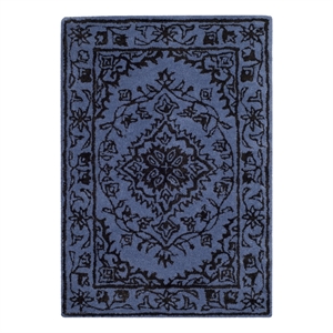 Safavieh Glamour 2'-0&quot x 3'-0&quot Wool Hand Tufted Rug in Purple