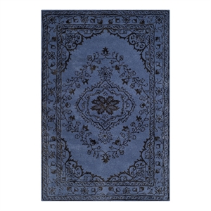 Safavieh Glamour 4'-0&quot x 6'-0&quot Wool Hand Tufted Rug in Purple