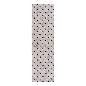 Safavieh Genre 2'-3&quot x 8'-0&quot Wool and Cotton Hand Tufted Rug in Gray / Brown