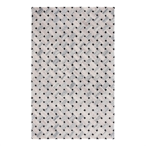 Safavieh Genre 3'-0&quot x 5'-0&quot Wool and Cotton Hand Tufted Rug in Gray / Brown