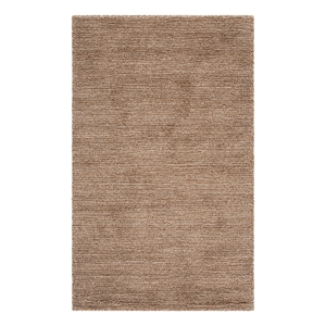 Safavieh Himalaya 3'-0&quot x 5'-0&quot Wool and Cotton Hand Loomed Rug in Brown