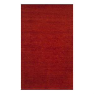 Safavieh Himalaya 5'-0&quot x 8'-0&quot Wool and Cotton Hand Loomed Rug in Red