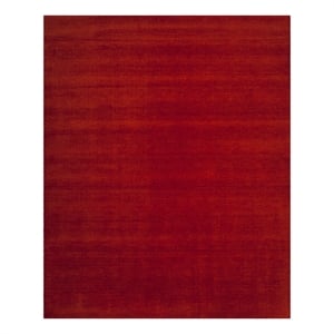 Safavieh Himalaya 6'-0&quot x 9'-0&quot Wool and Cotton Hand Loomed Rug in Red