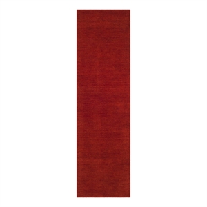 Safavieh Himalaya 2'-3&quot x 8'-0&quot Wool and Cotton Hand Loomed Rug in Red