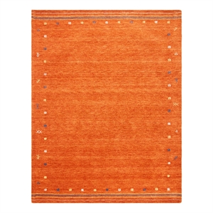 Safavieh Himalaya 8'-0&quot x 10'-0&quot Wool Hand Loomed Rug in Rust