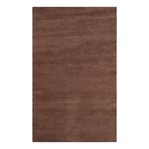 Safavieh Himalaya 3'-0&quot x 5'-0&quot Wool Hand Tufted Rug in Brown