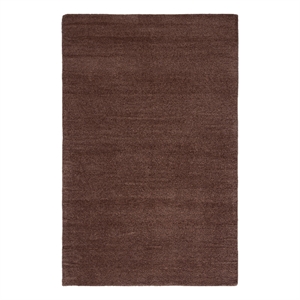 Safavieh Himalaya 4'-0&quot x 6'-0&quot Wool Hand Tufted Rug in Brown