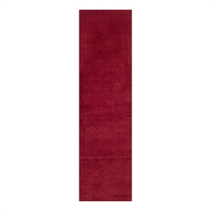Safavieh Himalaya 2'-3&quot x 8'-0&quot Wool Hand Tufted Rug in Red