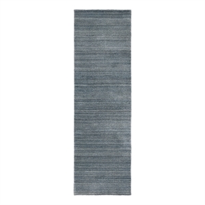 Safavieh Himalaya 2'-3&quot x 8'-0&quot Wool and Cotton Hand Loomed Rug in Slate / Blue