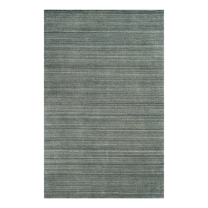 Safavieh Himalaya 4'-0&quot x 6'-0&quot Wool and Cotton Hand Loomed Rug in Slate / Blue