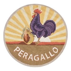 Safavieh Chelsea 3'-0&quot x 3'-0&quot Wool Hand Hooked Rug in Mocha